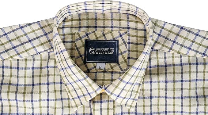 Fort Woodbridge Tattersall Button-up Shirt (Multicolor)